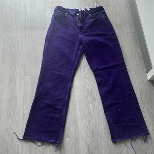 Baggy jeans blue color